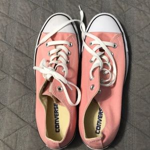 Pink Converse sneakers